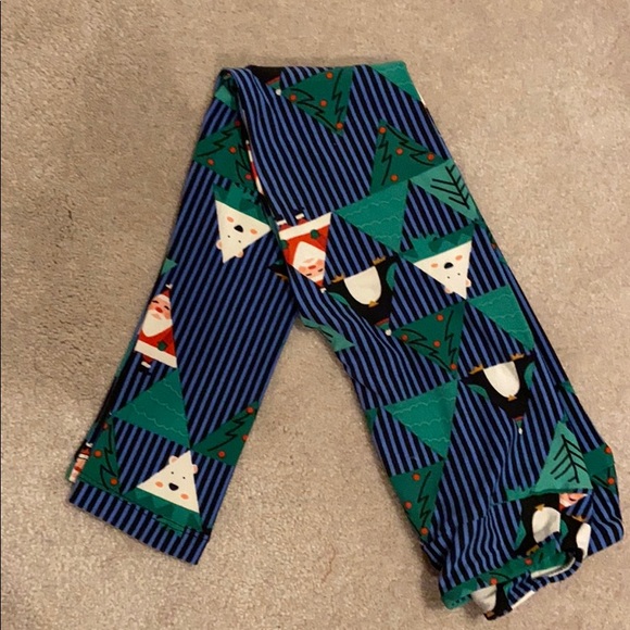 LuLaRoe Other - ❄️Kids L/XL Christmas LuLaRoe Leggings